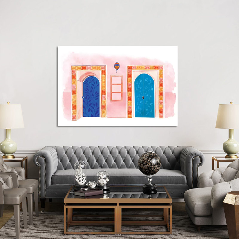 Neighbors - Wrapped Canvas Painting, 152.5 cm H x 101.5 cm W