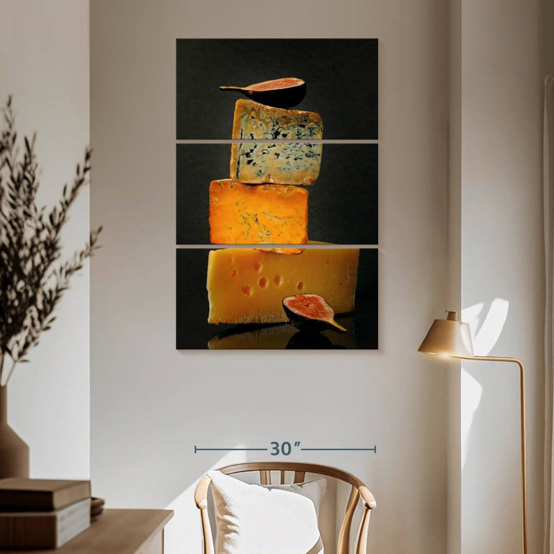 Yarlin Cheese And Figs, 65" H x 42" W