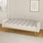 Canapé-lit capitonné avec 2 coussins décoratifs Cleaster-625342780