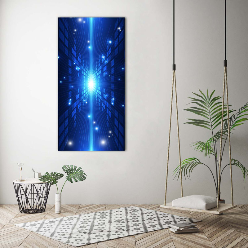Three-dimensional Background - Wrapped Canvas Print