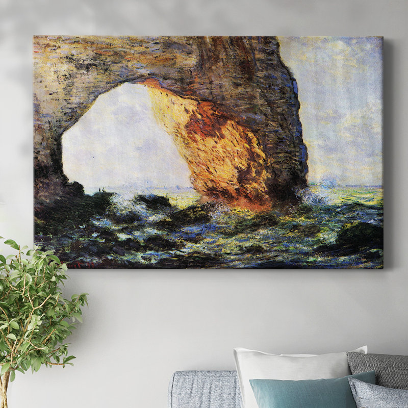 Monet - Toile tendue avec châssis, H 32 po x l 48 po