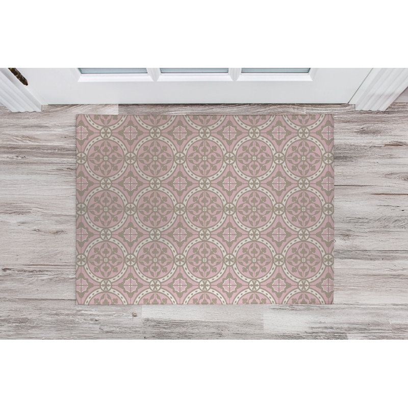 Tapis de porte d'intérieur Aleah, L 48 po x L 72 po