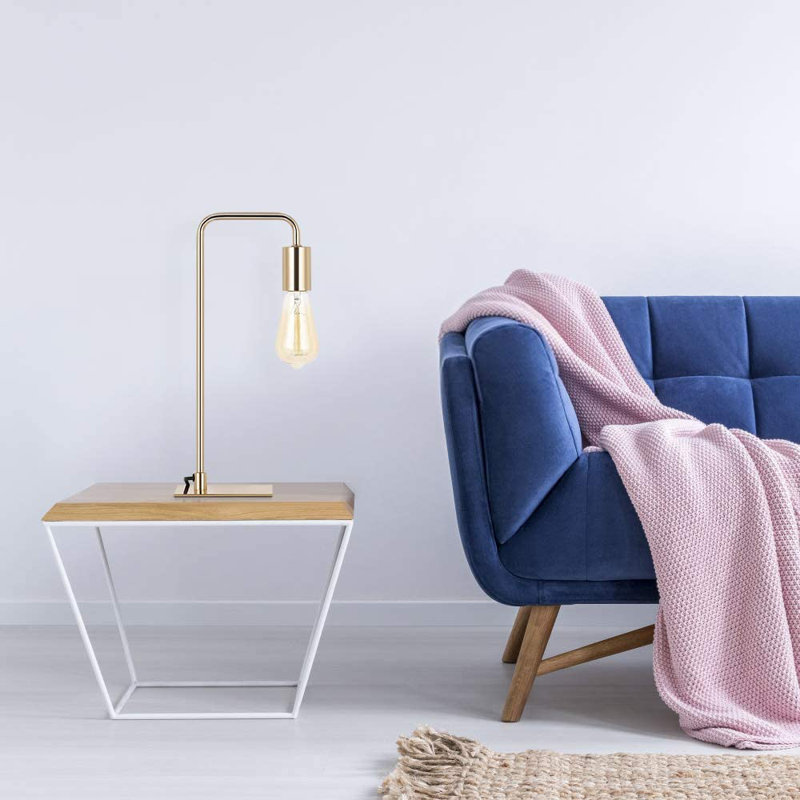 Lampe de table arquée 15,9 po Madhava, Doré