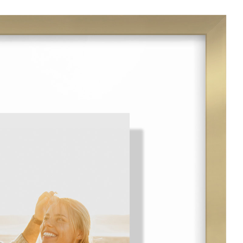 Cadre photo Wakas, Or, 11 po x 14 po