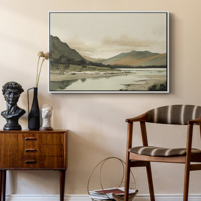 "Vintage Landscape-XX" sur toile