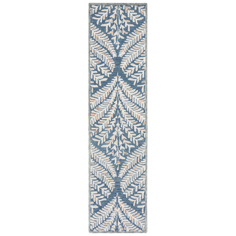 Chaithra Hand Tufted Wool Floral Rug