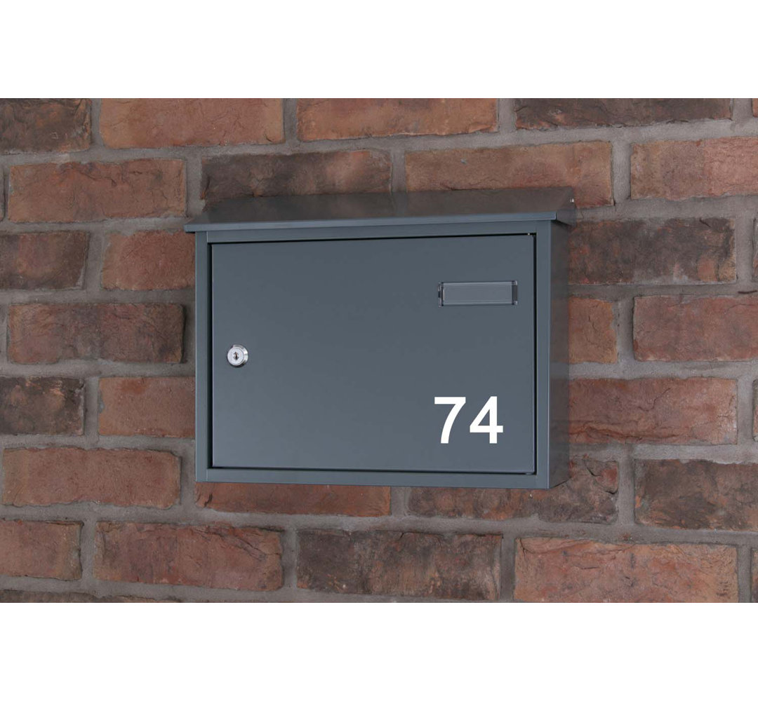 Guse Locking Wall Mounted Letter Box