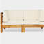 Ensemble de causeuse 2 pièces, beige-1241792849