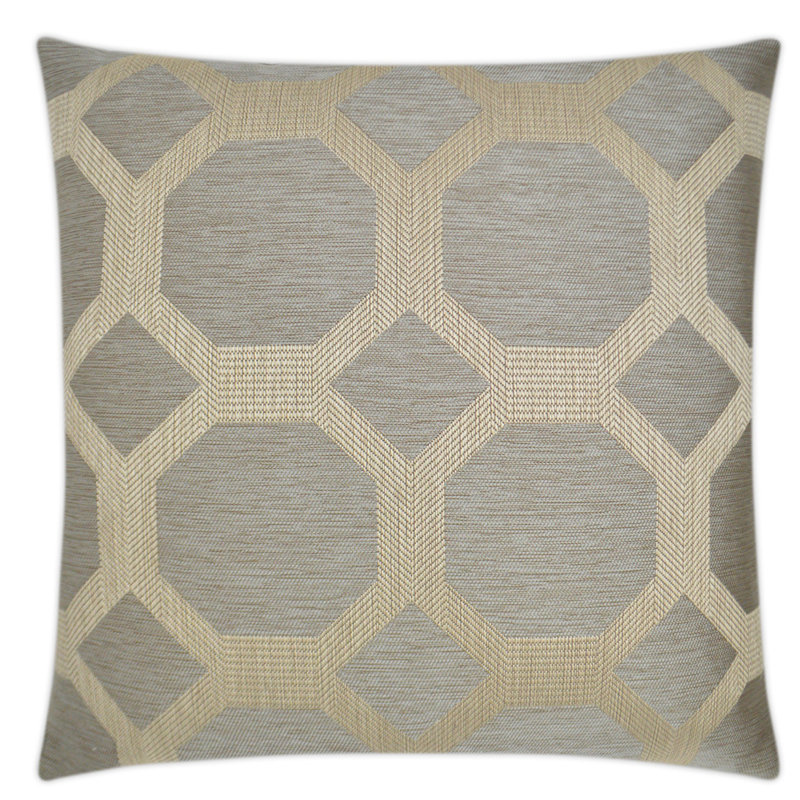 Abrash Pillow Cover & Insert, Mustard, Square 22"