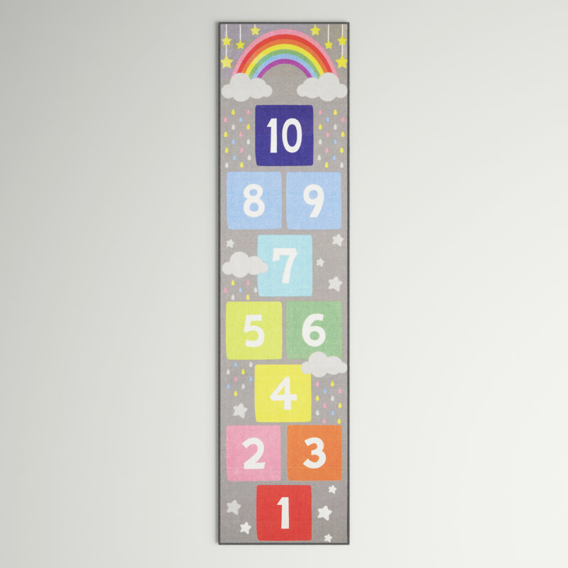 Tapis lavable à la machine Emme Kids, Tapis de couloir 2 pi x 8 pi