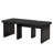 Rectangle Wood Detachable Coffee Table, Single L Shape Farmhouse Coffee Table-1048111863