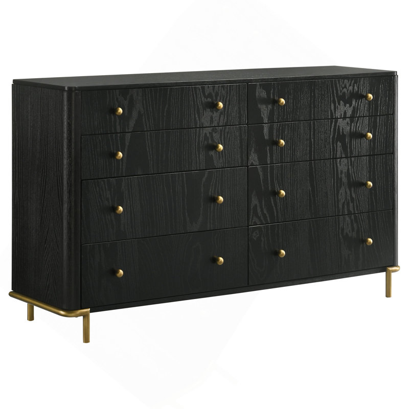 Commode rectangulaire à 8 tiroirs