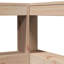 Vidaxl Solid Wood Bed with Shelf-1556534277-1559401661