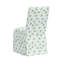 Red from Scalamandre Crafted by Cloth & Company Claremont Dining Chair in Pattern-89128533