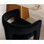 Modern Upholstered Barrel Dining Chairs-95262515