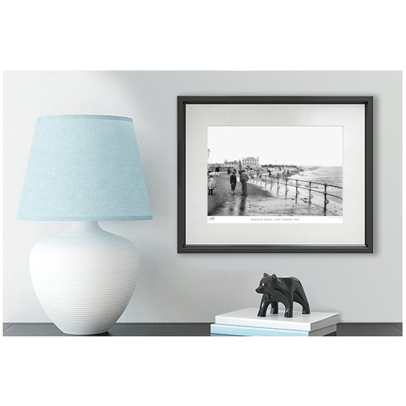Bognor Regis, East Parade 1903 by Francis Frith - Single Picture Frame Print, 40cm H x 50cm W x 2.3cm D