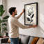 Single Bloom Study Botanical - Framed Print-1281048381-1281048374