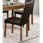 Ensemble de salle à manger multifonctionnel avec table rectangulaire et 4 chaises d'appoint capitonnées