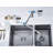 Wall Mount Brass Faucets Kitchen Commercial Faucet Folding Kitchen Faucet-55654105