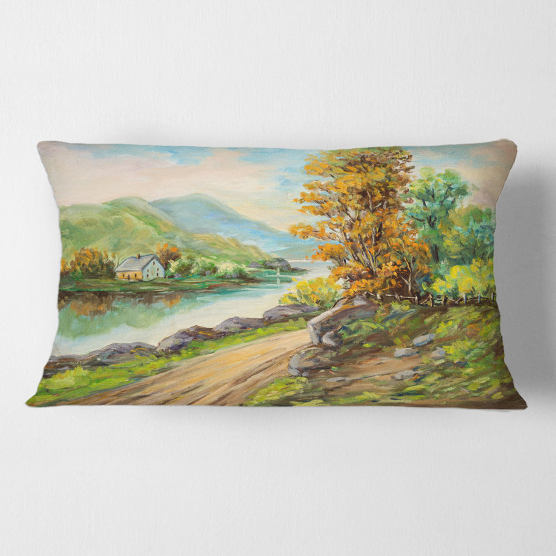Housse et insert de coussin rectangulaire