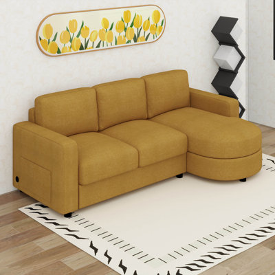 Modular Sectional Sofa With L-Shape Chaise,Cloud Sectional Modern Sleeper Couch With Deep Seat