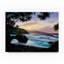 Fikes «Sunset Coast 3», reproduction de peinture à l'huile sur toile tendue-25327802
