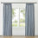 Cavill Textured Curtain Panel In Wheat