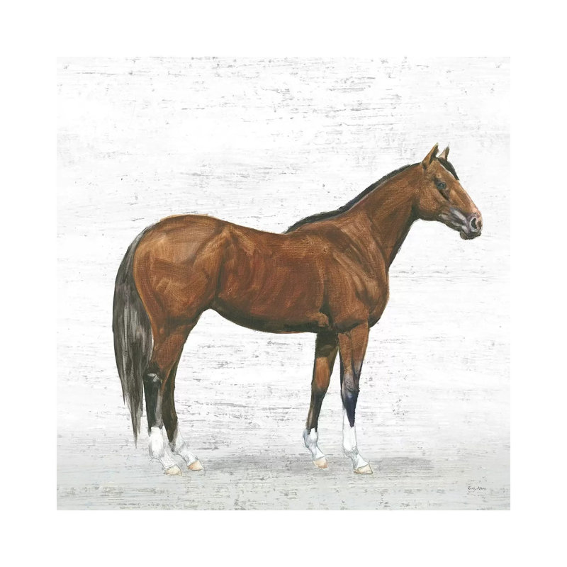 Natural Charm I by Emily Adams - Wrapped Canvas Painting, 30.48 cm H x 30.48 cm W