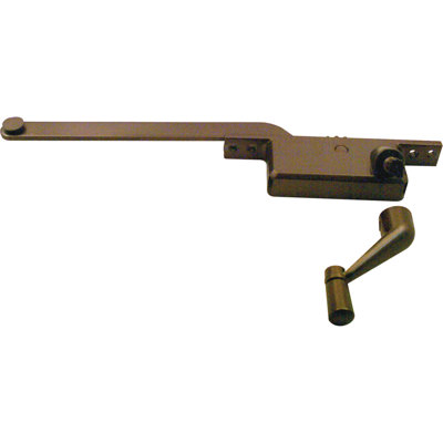 Prime-Line 8 in. Bronze Diecast, Casement Operator, Left Hand, Square Type (Single Pack)