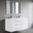 61 " W Free Standing Wall Mounted 1 Single Double Vanity Bathroom Vanity With Solid Surface Top-93549455-93549456
