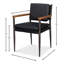 Chaise avec accoudoirs en cuir The Harley-113674993