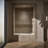 Archer Alcove Bath with Bask Heated Surface, Tile Flange and Right-Hand Drain-14673912-89286606