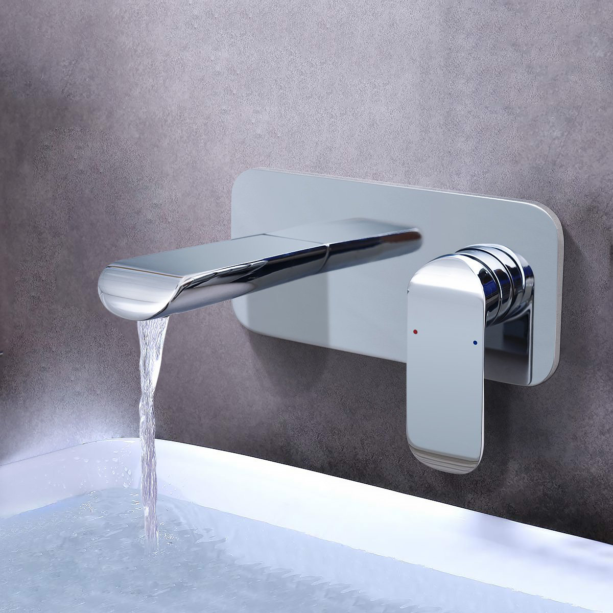 Koozzo Wall Mounted Optional Singlehandle Bathroom Faucet Wayfair