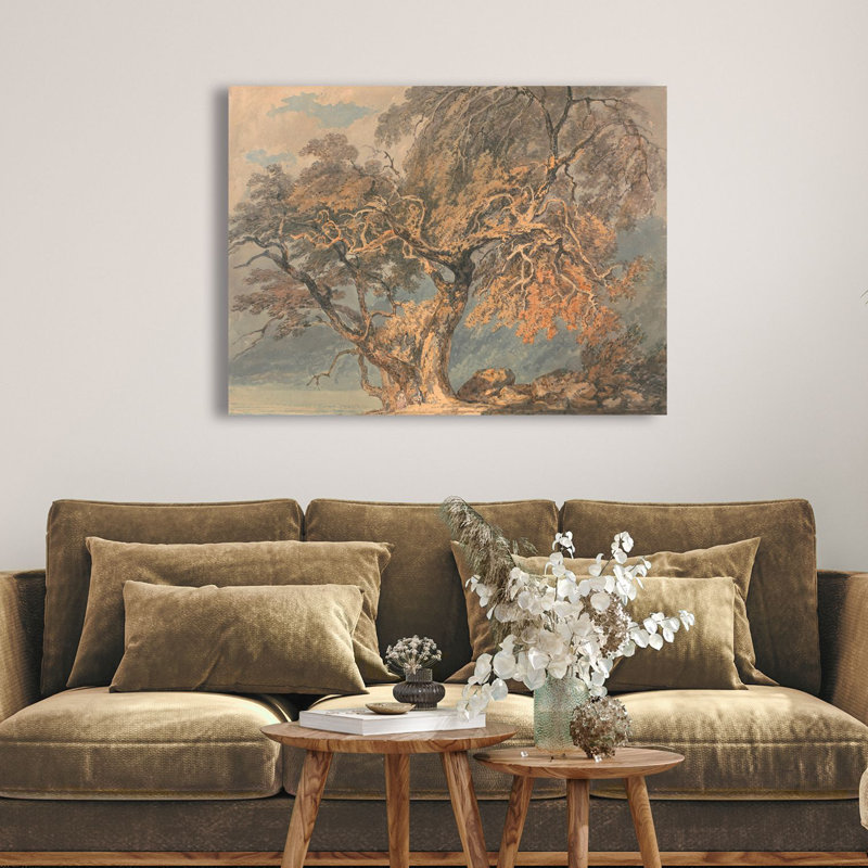 A Great Tree by J.M.W. Turner - Wrapped Canvas Painting, 70cm H x 100cm W x 4cm D
