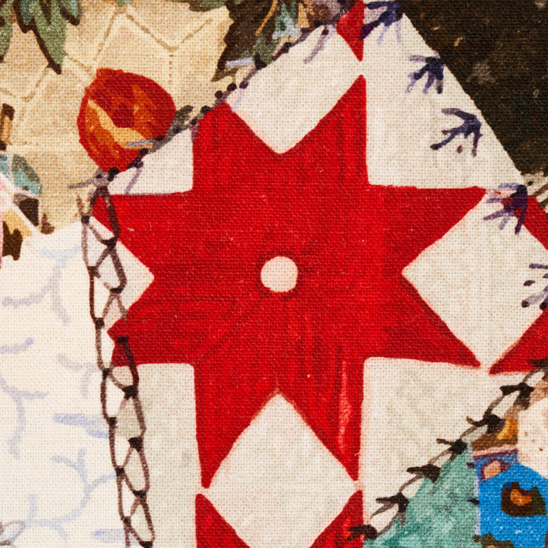Schumacher x Johnson Hartig Hotch Potch Crazy Quilt Fabric