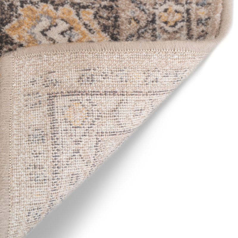 Performance Wool Oriental Indoor Rug, Rectangle 3'11"  x 5'6"
