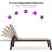 Ebern Designs Outdoor  Bronze Aluminum Frame Lounge Chair with 5 Adjustable Positions-1260942165