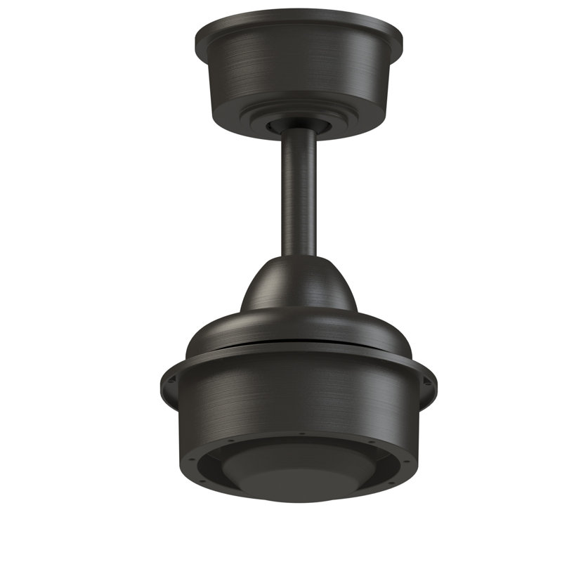 Wrap Custom Indoor/Outdoor Ceiling Fan DC Motor- Dark Bronze, Dark Bronze