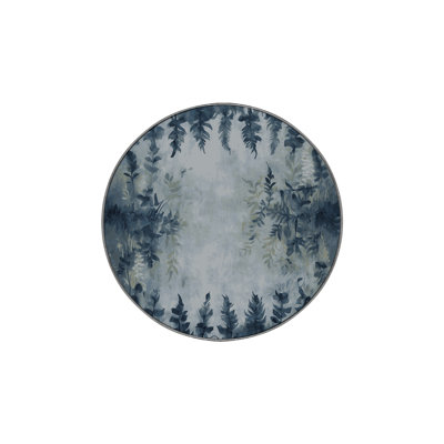 Machine Washable Gray Area Rug
