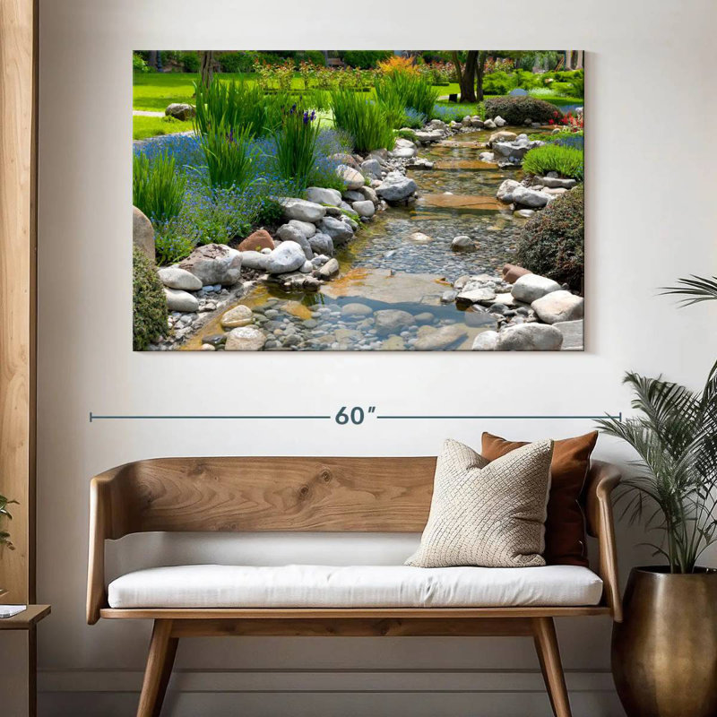 Kerrick Asian Style Garden, 34" H x 51" W