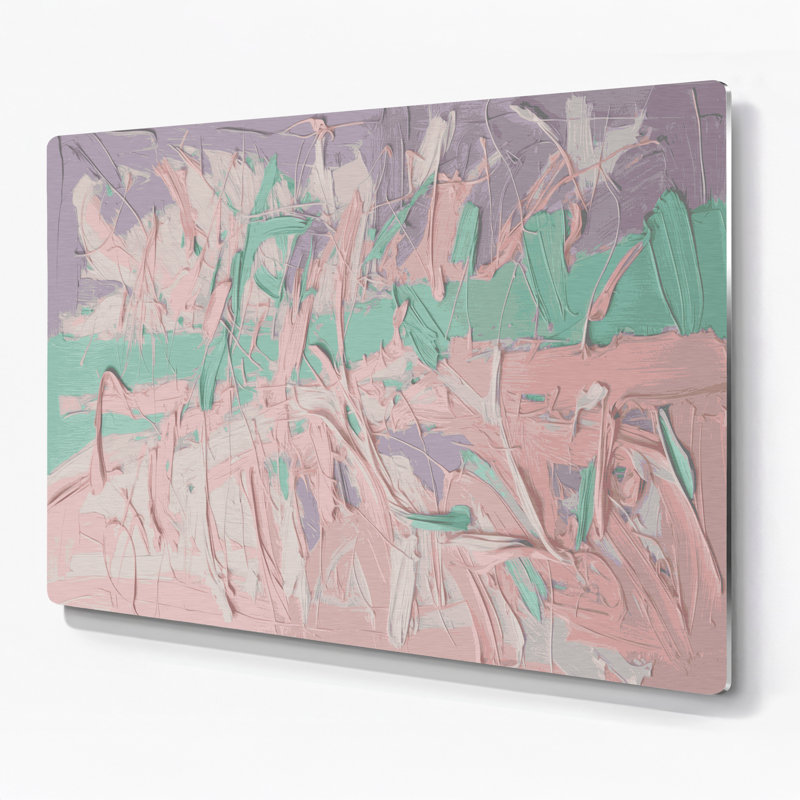 Art mural en métal Neo Expressionism 86, H 20 po x l 24 po