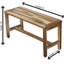 Banc de douche en teck EcoDecors Eleganto