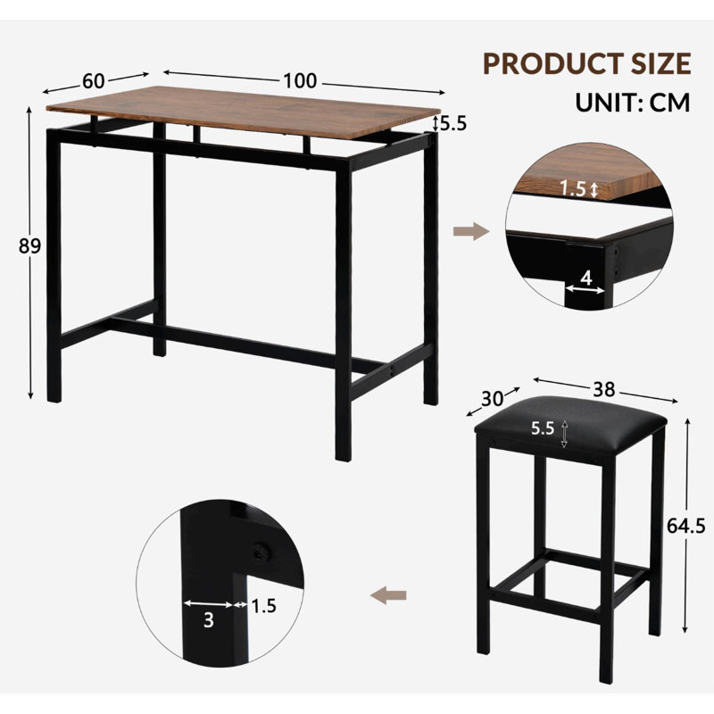 Ascalon 4 - Person Dining Set