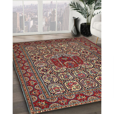 Tapis oriental tissé à la machine Cavide