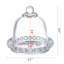Ensemble de 4 pièces décoratives Cloche Dome