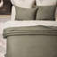 Ensemble de courtepointe 100% coton EVERGRACE Channel Stitch, couvre-lit en satin de coton prélavé, ensemble de literie 3 pièces doux et respirant avec 2 taies décoratives pour toutes les saisons-124555134-124555136