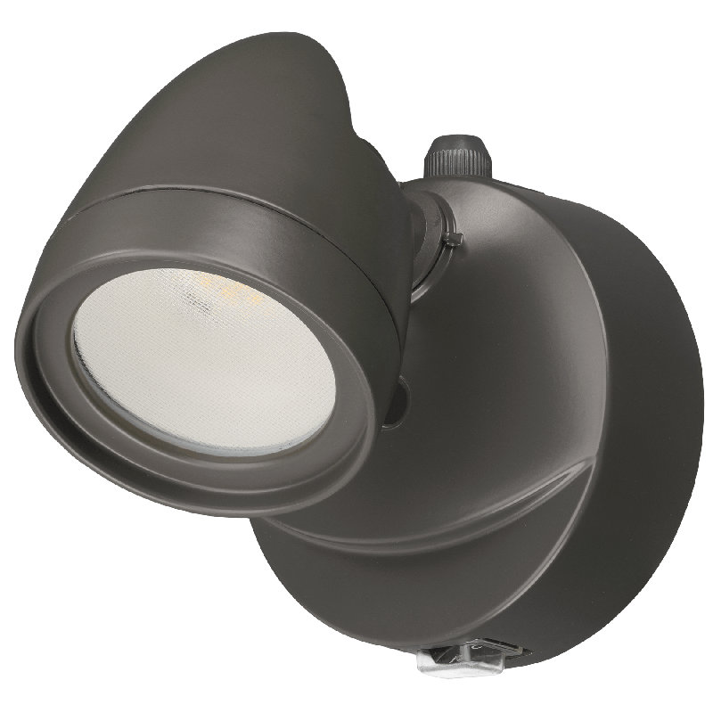 Projecteur de sécurité d'extérieur à DEL Dusk to Dawn 14 watts, Bronze
