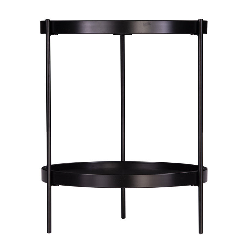 Amahya End Table Set, Black