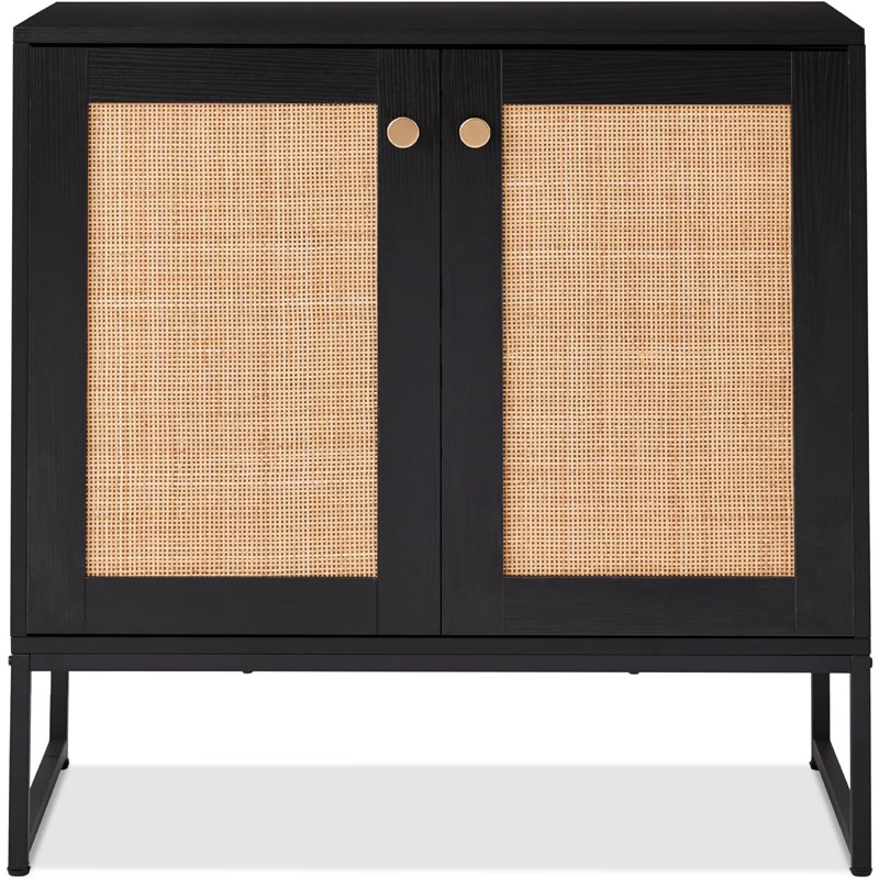 Britaney Accent Cabinet, Black