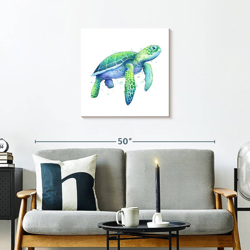 Tortues de mer Crowle, H 24 po x l 24 po